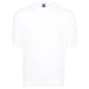 Fedeli Man Basic T-shirt In White Organic Cotton In White