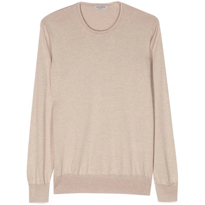 Fileria Fine-knit Jumper In Beige