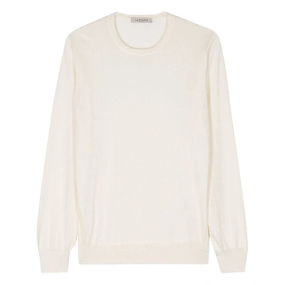 Fileria Fine-knit Jumper In Beige