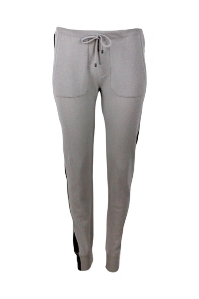 Lorena Antoniazzi Jogging Trousers In Beige