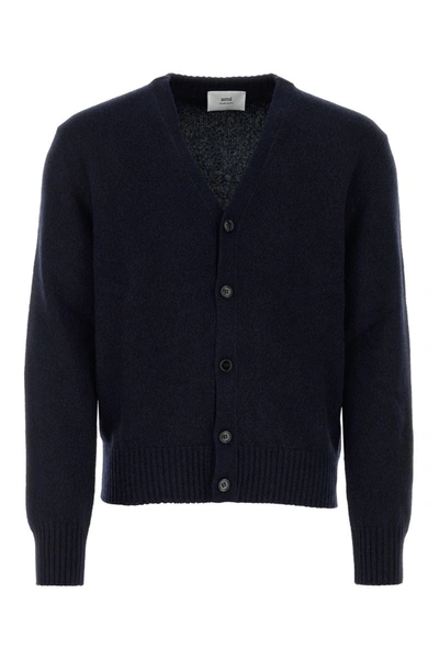 Ami Alexandre Mattiussi Ami Knitwear In Nightblue