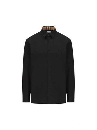 Burberry Shirts In Black