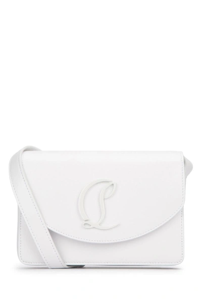 Christian Louboutin Shoulder Bags In Whitewhite