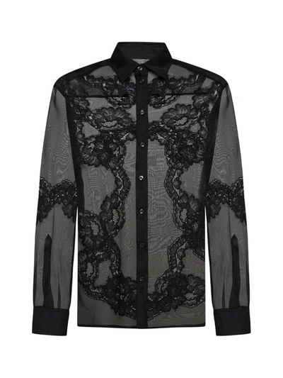 Dolce & Gabbana Shirt In Black