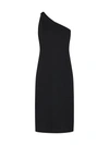 Filippa K One Shoulder Midi Dress In Black