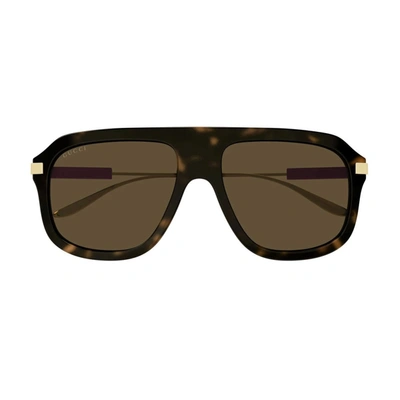 GUCCI GUCCI  GG1309S LINEA WEB SUNGLASSES