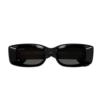 Gucci Gg1528s 001 Sunglasses In Nero
