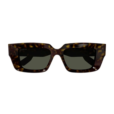 Gucci Gg1529s 002 Sunglasses In Marrone