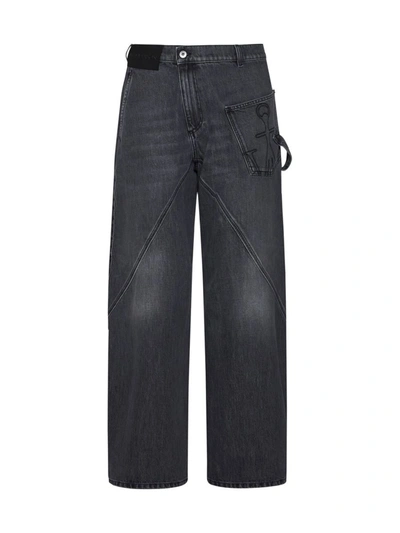 Jw Anderson Jeans In Grey