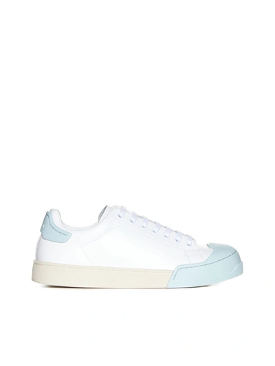 Marni Trainers In Lily White/mineral Ice