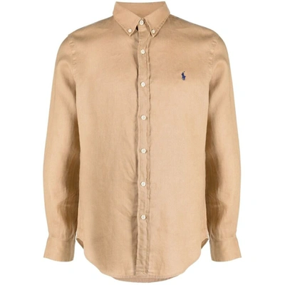 Ralph Lauren Shirt In Brown