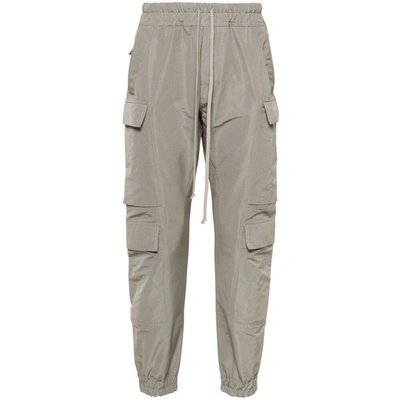 Rick Owens Mastodon Megacargo Trousers In Grey