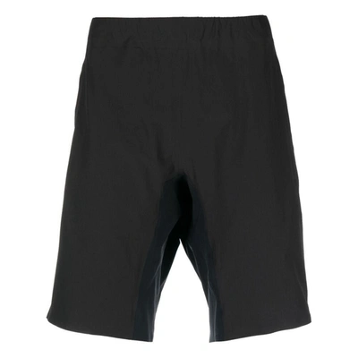 Veilance Low-rise Tailored Shorts In Black