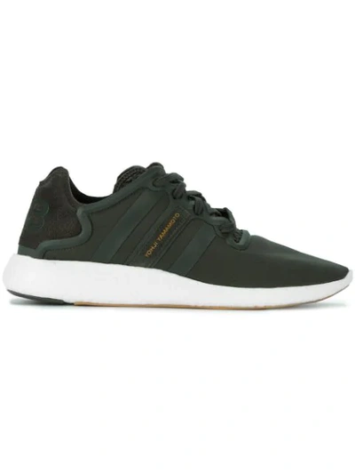 Y-3 Yohji Run Sneakers In Green
