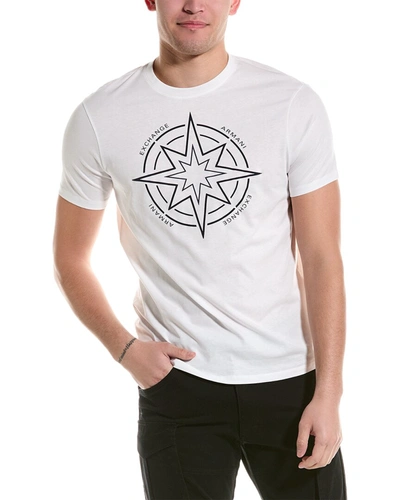 Armani Exchange Graphic Regular Fit T-shirt In White