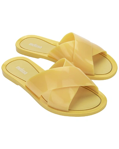 Melissa Shoes Duo Slide In Yellow