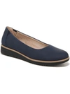 SOUL NATURALIZER IDEA WOMENS FAUX SUEDE SLIP ON LOAFERS