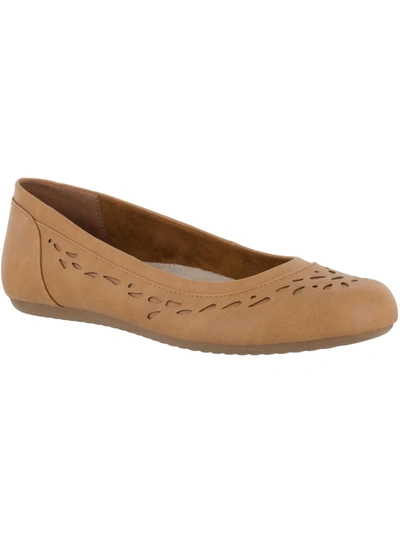 Easy Street Bridget Womens Slip On Dressy Moccasins In Multi