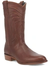 DINGO MONTANA MENS LEATHER PULL ON COWBOY, WESTERN BOOTS
