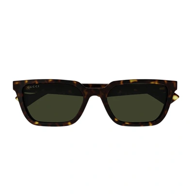 Gucci Gg1539s Linea Lettering Sunglasses In Black