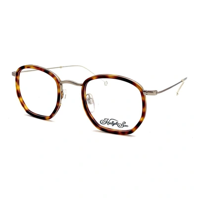 Hally & Son Hs635 Eyeglasses In Havana