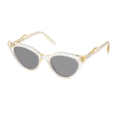 Illesteva Isabella Sunglasses In Transparent