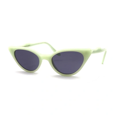 Illesteva Isabella Sunglasses In Green