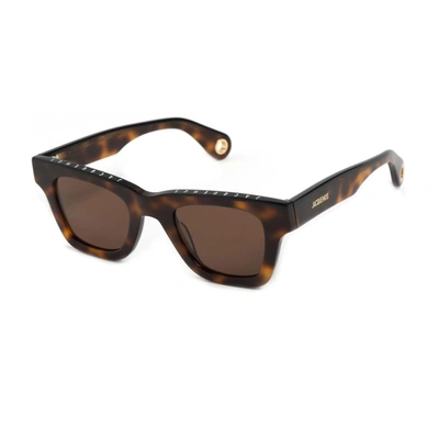 Jacquemus Les Lunettes Nocio Brown Sunglasses In Marrone