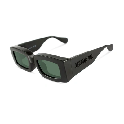 Jacquemus Les Lunettes Tupi Multi Black Sunglasses In Nero