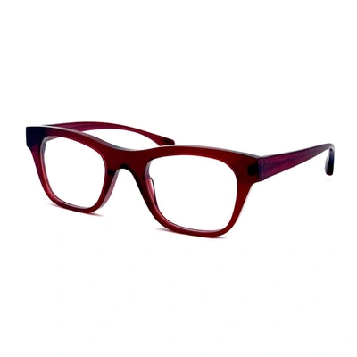 Jacques Durand Madere Xl 101 Eyeglasses In Bordeaux