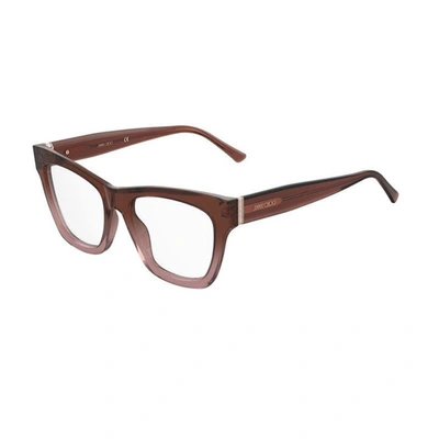 Jimmy Choo Jc351 Eyeglasses In Brown