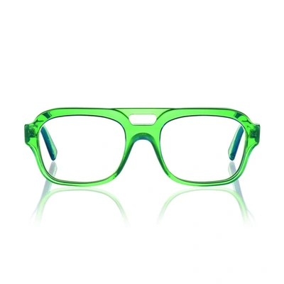 Kirk&kirk Finn Eyeglasses In Green