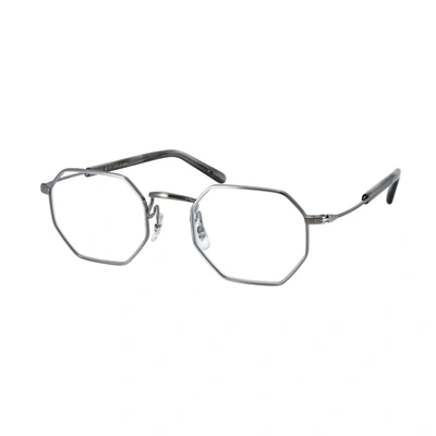 Masunaga Gms-118 Eyeglasses In Metallic