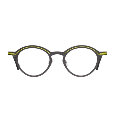 Matttew Tetra Eyeglasses In 1392 Black/green
