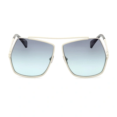 Max Mara Irregular Frame Sunglasses In Multi