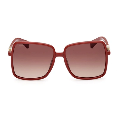 Max Mara Maxmara Mm0064 66f Sunglasses In Rosso