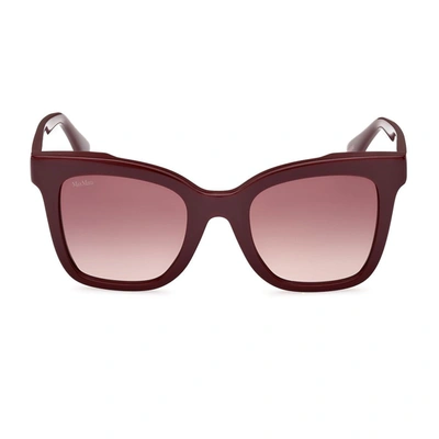 Max Mara Mm0067 66z Sunglasses In Rosso