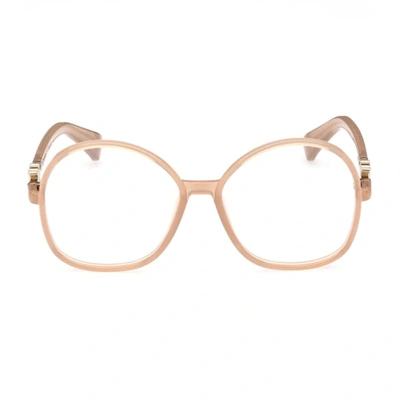 Max Mara Mm5100 072 Glasses In Beige