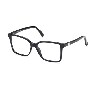 Max Mara Maxmara Mm5022 Eyeglasses In 001 Black