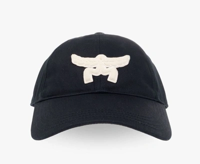 Mcm Hat With Logo In Blue