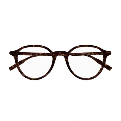 Montblanc Mb0291o 002 Glasses In Marrone