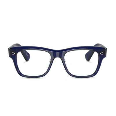 Oliver Peoples Ov5524u - Birell Eyeglasses In Blue