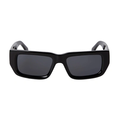 Palm Angels Sutter Square Frame Sunglasses In Black