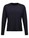 Zanone Wool Crew Neck Sweater In Blue