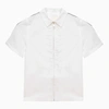 GIVENCHY WHITE COTTON SHIRT WITH ZIP