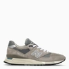 NEW BALANCE GREY 998 CORE LOW TRAINER
