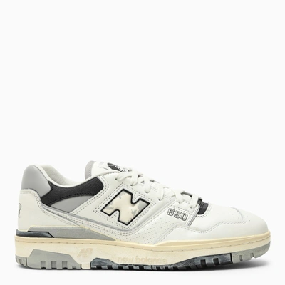 NEW BALANCE LOW 550 WHITE/GREY SNEAKERS