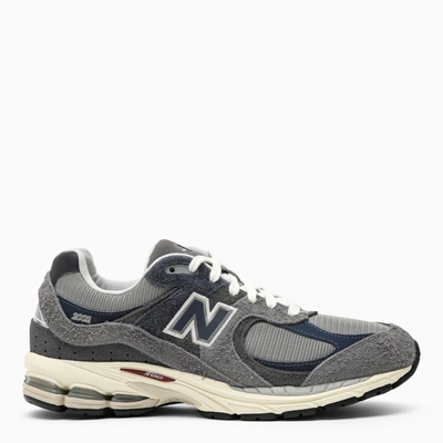 NEW BALANCE NEW BALANCE | LOW M2002REL GREY/BLUE SNEAKERS