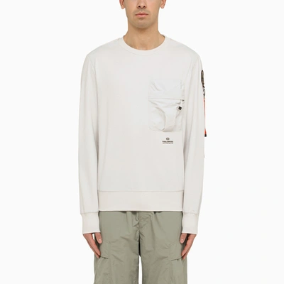 Parajumpers Sabre Cotton-blend Sweatshirt In Grey