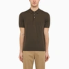 DRUMOHR TAUPE SHORT SLEEVED POLO